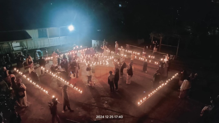 印度瑪拿西之子舉行猶太慶典。(翻攝自FB@Shavei Israel)